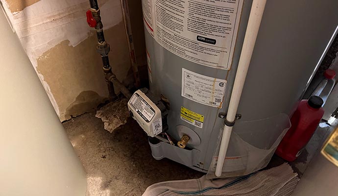 Water heater leaking