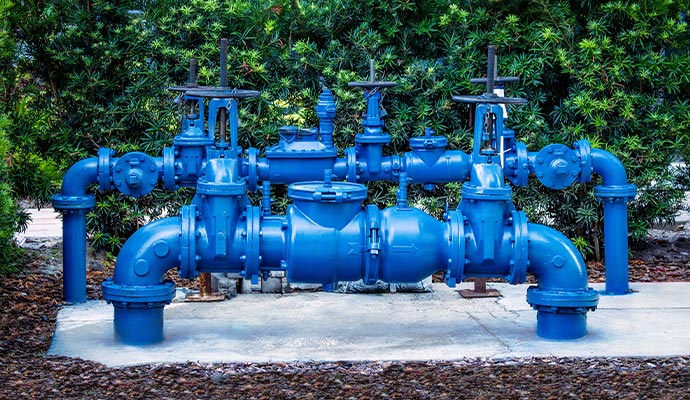 Double check valve