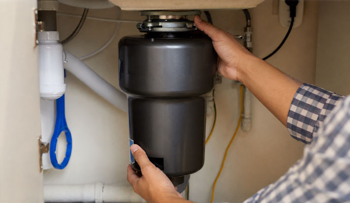 Garbage disposal repairing service