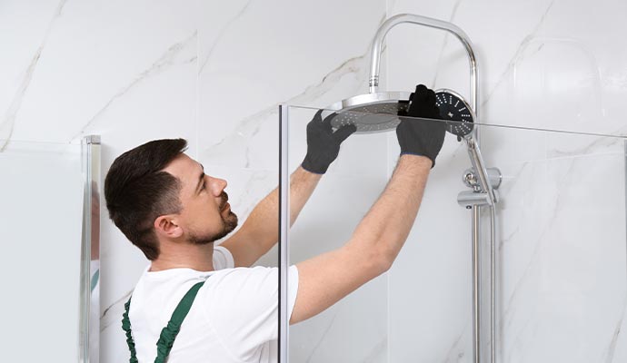 Showerhead Repair Services in Charlotte and Belmont