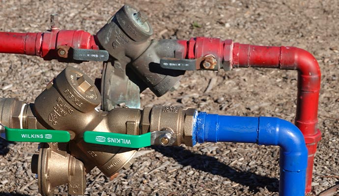 Zurn Wilkins backflow preventer